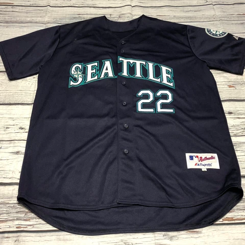 Seattle Mariners Jersey Robinson Cano #22 Mens Size 54 Blue Jersey Cover
