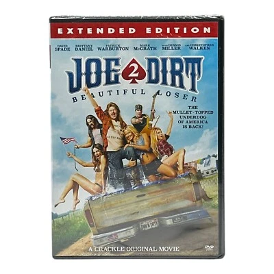 Joe Dirt 2 Beautiful Loser (DVD, 2015) - David Spade - Brittany Daniel - SEALED! - Image 1 of 4