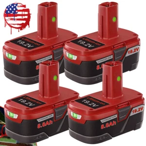 4Pack 19.2Volt 8.0Ah For Craftsman C3 DieHard Lithium ion XCP Battery 11375 New - Picture 1 of 1