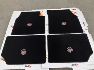 For Buick Super Special Riviera Roadmaster Floor mat Black carpet 4pcs 1955/57 - Picture 1 of 4