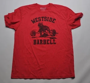 Auténtica camiseta Westside Barbell roja con negra XL - Imagen 1 de 5