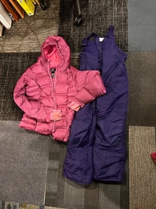 Girls Winter Jacket And Snow Pants size 14/16 Free Shipping - Picture 1 of 9