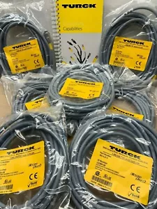 RKV4.4T-5 U2389-08 TURCK Sensor Cable Straight Female M12 eurofast Connecto 5Mts - Picture 1 of 2