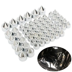 62X Engine Bolt Cover Caps Kit For M8 Harley Touring Road Street Glide Road King - Bild 1 von 6