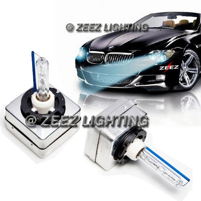 Factory Stock Xenon HID Headlight OEM Replacement Light Bulbs 8000K D3S D3R #B1 - Image 1 of 4