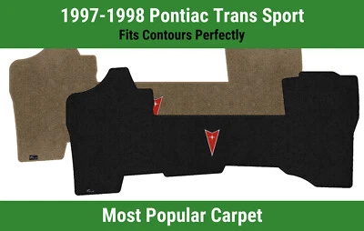 Alfombra delantera Lloyd Ultimat para Pontiac Trans Sport 97-98 con emblema Pontiac Foto 1 de 4