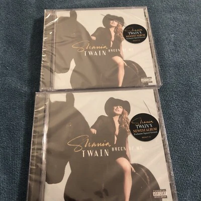 Shania Twain "Queen of Me" CD album Brand New In Package CD autographed insert Foto 1 de 2