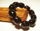 Pressed amber bracelet for men baltic amber jewelry