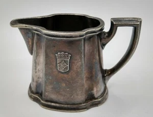 Vintage Van Orman Hotels Reed an Barton Silber gelötet Milchkännchen seltene Patina - Bild 1 von 10