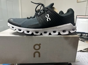 On Cloudswift Women's Running Shoes - Black/Rock - US 12.5, UK 12, EU 47.5 * - Picture 1 of 6