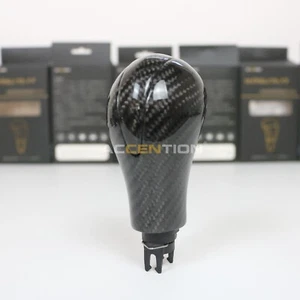 100% Real Carbon Shift Knob For Nissan Infiniti G25 G37 FX37 EX37 QX70 Q60 QX50 - Picture 1 of 9