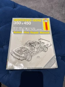 Mercedes Benz 350 450 1971-1980 Haynes Workshop Manual - Picture 1 of 8
