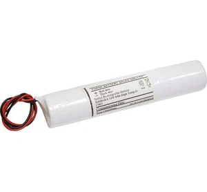 YUASA 3DH4-0L4 3 CELL EMERGENCY LIGHT BATTERY PACK 3.6V 4AH D SIZE - INLINE - Picture 1 of 3