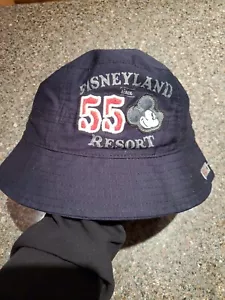 Authentic Disney Parks Disneyland Resort Mickey Mouse 55 Youth Navy Bucket Hat - Picture 1 of 7