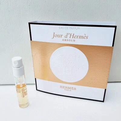 HERMES Jour d'Hermes Absolu Eau de Parfum mini spray, 2 ml, ¡NUEVO! Foto 1 de 4