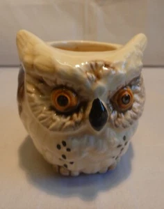 Vintage Ceramic Owl Toothpick Holder - Picture 1 of 4