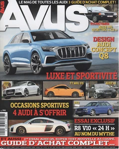 AVUS 41 AUDI Q8 CONCEPT AUDI R8 SELECTION 24H Q5 V6 3.0 TDI A5 COUPE V6 3.0 TDI - Bild 1 von 3