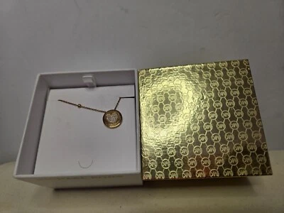 Collar Corazón Michael Kors Estrás Pavé Tono Oro Rosa Foto 1 de 4