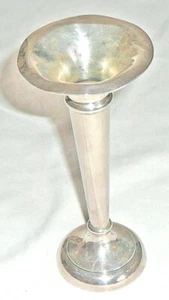 Birks vintage sterling silver trumpet style bud vase - Picture 1 of 3