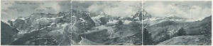 VALTOURNANCHE - AOSTA - PANORAMA DELLE ALPI - TRIPLA -52142- - Picture 1 of 1