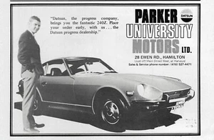Datsun 240-Z 1970 anuncio impreso original de distribuidor - Imagen 1 de 1