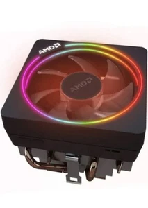 AMD Ryzen Wraith Prism CPU Cooler Heatsink & Fan RGB LED For AM4 AM5 105w TDP! - Picture 1 of 2