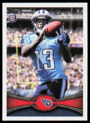 2012 Topps Base Set Kendall Wright Rookie Tennessee Titans #378 - Image 1 of 2