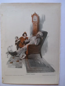 Pubblicità rivista VINTAGE 1913 CREMA DI GRANO "BAMBINI CHE PRENDONO IN GIRO RASTUS" birraio edward - Foto 1 di 2