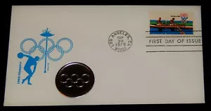 Vintage Cover,UNITED STATES FDC,1979, LOS ANGELES, CA, 1980 Olympics, Rowing - Picture 1 of 5