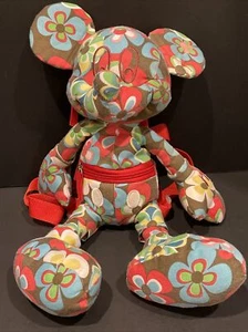 "Mochila para niños Walt Disney World 15"" multicolor de peluche de Mickey Mouse" - Imagen 1 de 4