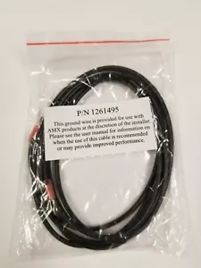 AMX REI HSING 5’ Fuß 18 Stärke AWG Strom Massekabel #1261495 (schwarz) – NEU - Bild 1 von 4