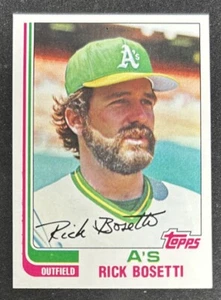 1982 Topps Rick Bosetti Baseball Card #392 Athletics OF High-Grade EXMT O/C - Picture 1 of 2