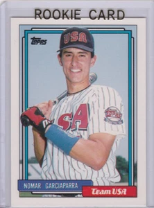NOMAR GARCIAPARRA ROOKIE CARD 1992 Topps Traded TEAM USA Baseball RC Red Sox Cub - Picture 1 of 2
