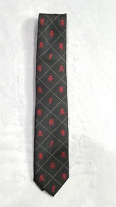 Old Navy - Skull & Crossbone Skinny Neck Tie 2.5"W x 48"L (Skinny & Short) Youth - Picture 1 of 6
