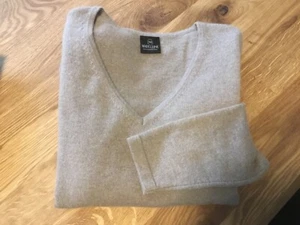 Beige/Braun Kaschmir CASHMERE PULLOVER von Madeleine in Gr.36/38, NP 150 Euro - Bild 1 von 5