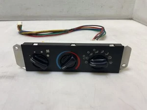 Jeep TJ Wrangler Fan Heater Temp Control Panel w AC P55056558AA 2005-2006 166089 - Picture 1 of 6