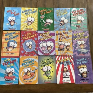 Fly Guy Books 1-15 Paperback by Tedd Arnold NEW - Picture 1 of 3