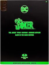 HUGE McFarlane JOKER TITAN Glow in the Dark Limited Ed. Gold Label Exclusive NIB