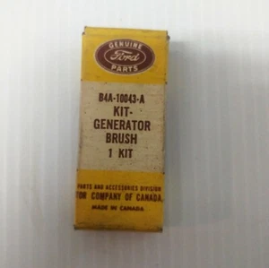 Vintage Genuine Ford Parts B4A-10043-A Kit Generator Brush 1 Kit Made in Canada - Bild 1 von 6