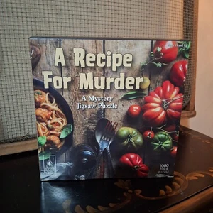 Ricetta per omicidio cena festa mistero puzzle gioco cena puzzle - sigillato nuovo - Foto 1 di 3