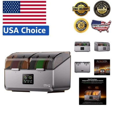 Secador de filamento compartimento duplo Space Pi X4 - Compatível com PLA, TPU e muito mais - Imagem 1 de 4