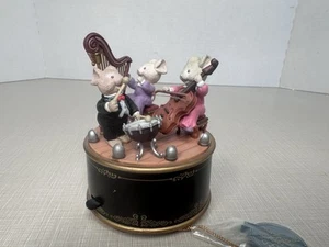 Enesco Merry Mouseicians Animated Music Box Musicians See Video With Box - Picture 1 of 4