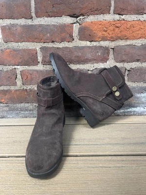 Botines Ariat Charlie Marrón Talla 7B 37.5 Gamuza Cuero Mujer 10039291 Foto 1 de 4