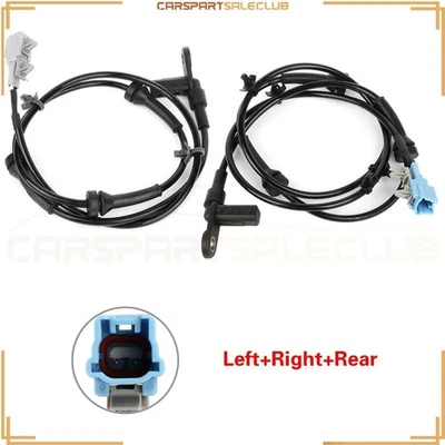 Sensor de velocidad ABS trasero izquierdo o derecho 2 piezas para Nissan Quest 2004-2009 Foto 1 de 4