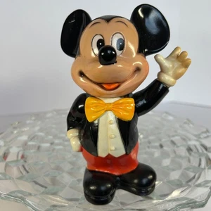 Statuina Topolino e Minnie Disney vintage Giappone decorazione da collezione - Foto 1 di 12