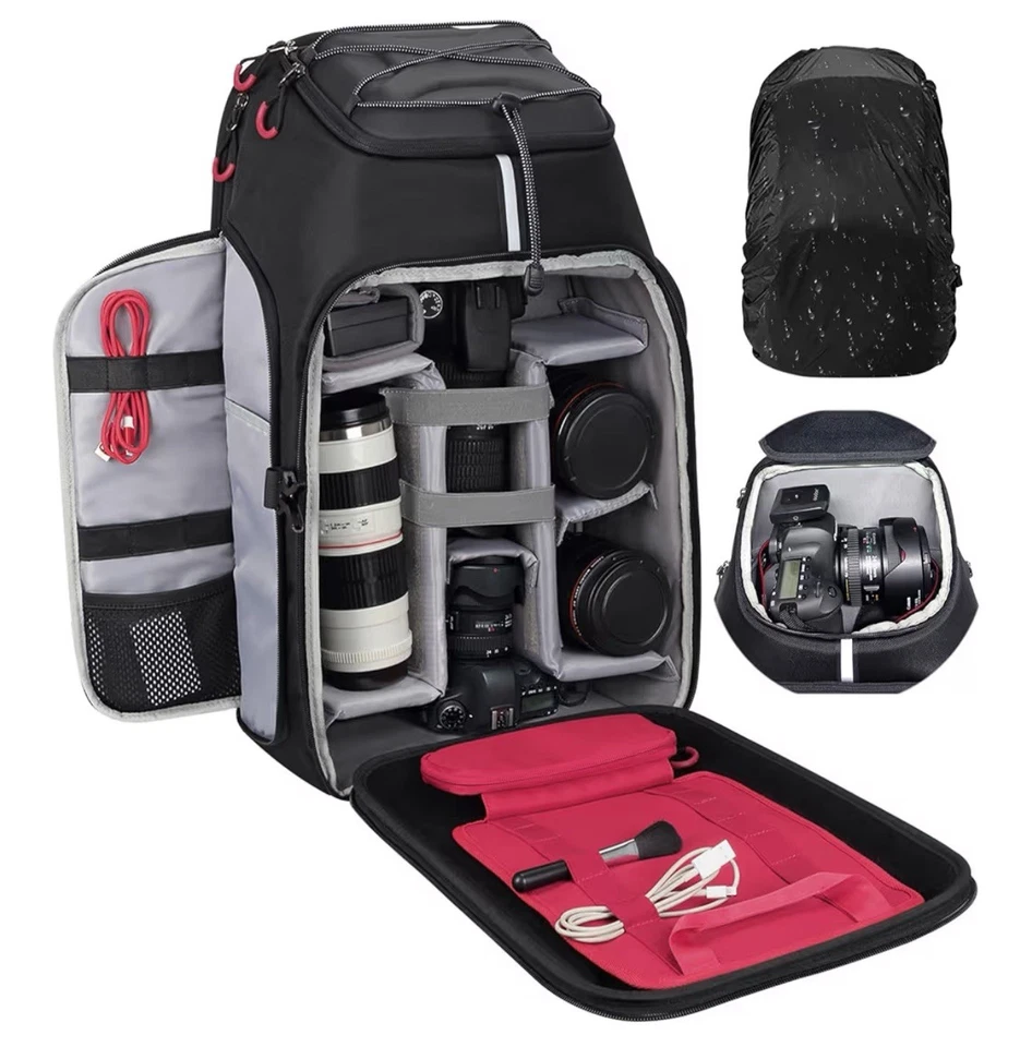 Endurax Camera Backpack Drone Large DSLR/SLR Mirrorless Camera Bag Photograph... - Image 1 of 4