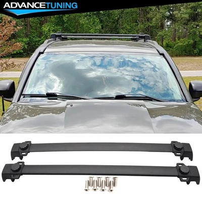 Fits 11-16 Jeep Compass OE Style Roof Rack Cross Bar Crossbar Luggage Carrier - Image 1 of 4