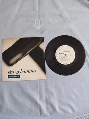 PETER GABRIEL "SLEDGEHAMMER" 1986 7" VINYL SINGLE IN A PICTURE SLEEVE - Image 1 of 4