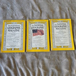 Vintage National Geographic Zeitschriften Juni, Juli & August 1959 Alaska tritt bei - Bild 1 von 7