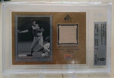 2001 SP Legendary Cuts Game Uniform #J-BM Bill Mazeroski SP Game Used 🔥🔥🔥🔥🔥 - Image 1 of 2